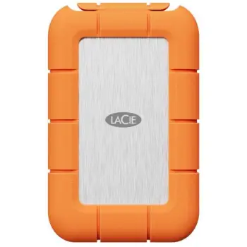 SSD i jashtëm LaCie Rugged STND4000400, 4TB, USB Type-C USB4 Thunderbolt, portokalli