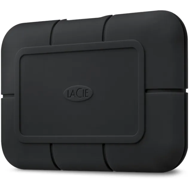 SSD LaCie Rugged Pro, 1 TB, Ngjyrë e zezë - 1