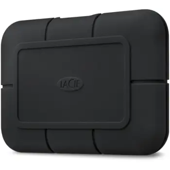 SSD LaCie Rugged Pro, 1 TB, Ngjyrë e zezë