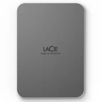 Hard disk i jashtëm LaCie STLR2000400 2TB USB-C me enkriptim AES-256, Space Grey