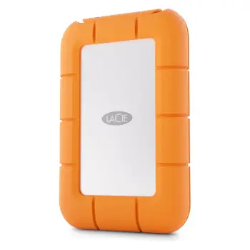 SSD i jashtëm rugged LaCie Rugged Mini STMF4000400 4TB USB-C (USB 3.2 Gen 2x2, deri 2000 MB/s), portokalli