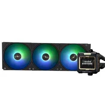 Ftohës Thermalright Frozen Warframe 360 ARGB, i zi(Bulk)