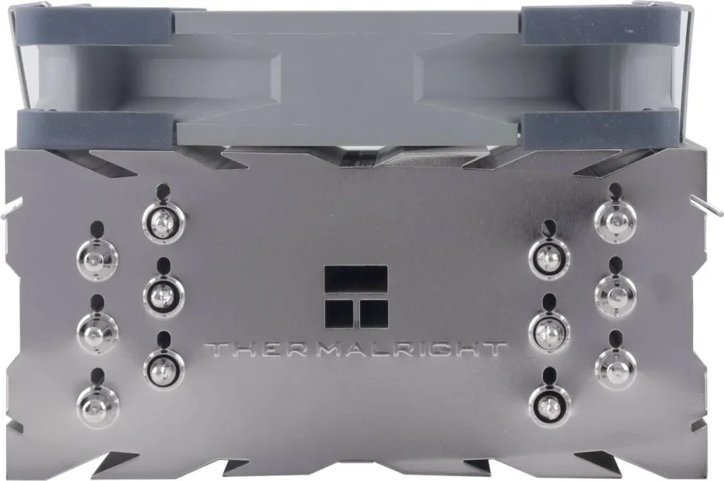 Ftohës ajri Thermalright Venomous Plus, 1500 RPM, ARGB, krom/gri - 6