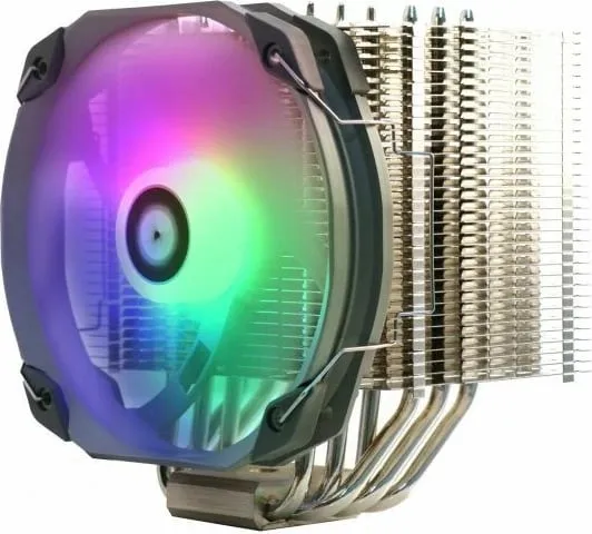 Kasë Thermalright HR-02 Plus, 14cm, LED, për procesor, argjend/e bardhë - 2