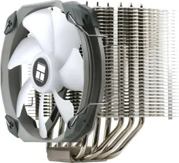 Kasë Thermalright HR-02 Plus, 14cm, LED, për procesor, argjend/e bardhë