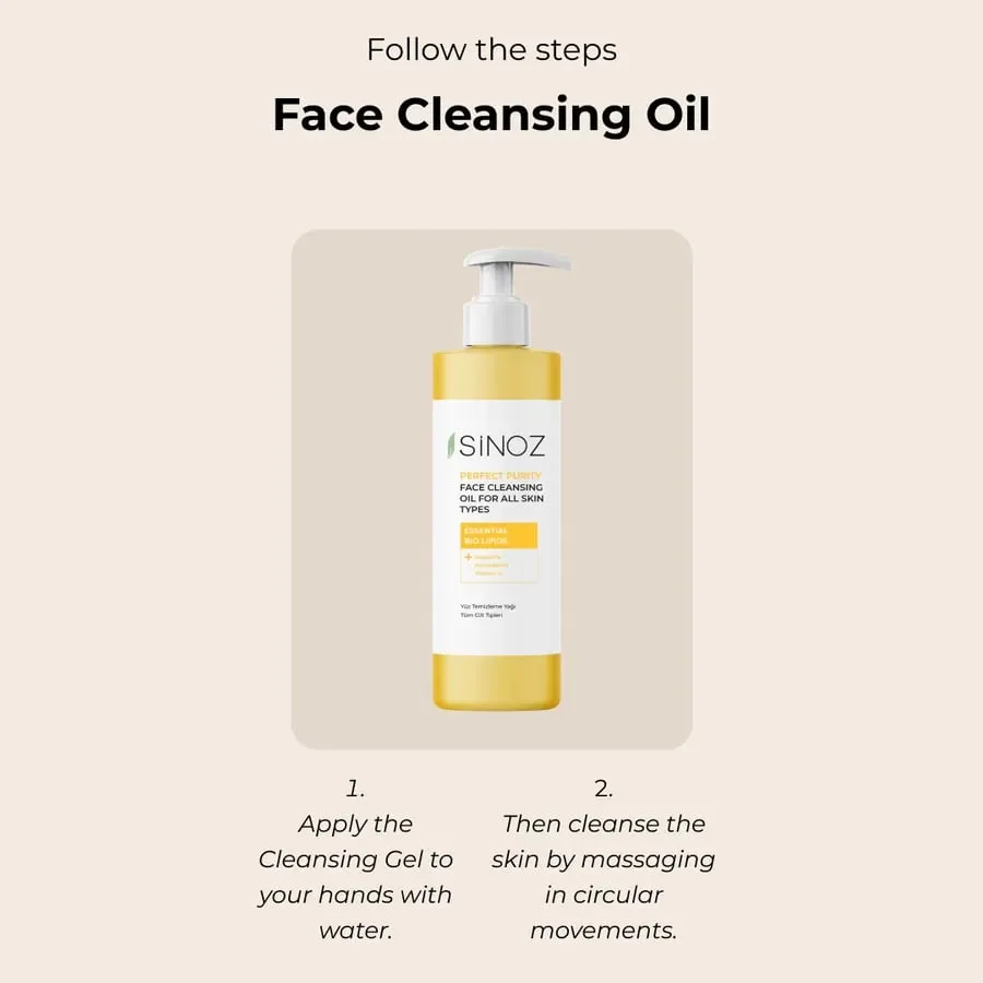 Face Cleansing Oil për Të Gjitha Llojet e Lëkurës Sinoz Perfect Purity - 2