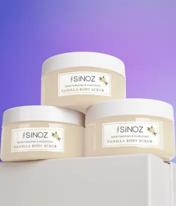 Skrab për trup Sinoz Vanilla, 300gr