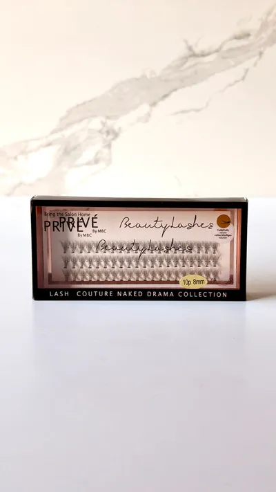 Qerpikë Privé Beauty Lashes, 10p., 8mm - 1