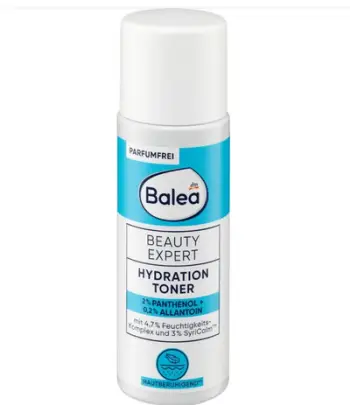 Toner hidratues për fytyrë Balea, 100 ml