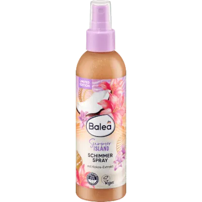 Sprej shkëlqyes për trup Balea Shimmer Spray, 200 ml - 1