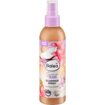 Sprej shkëlqyes për trup Balea Shimmer Spray, 200 ml
