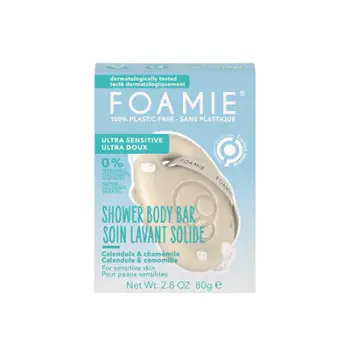 Sapun për trup Foamie Ultra Sensitive Shower Body Bar, 80 g