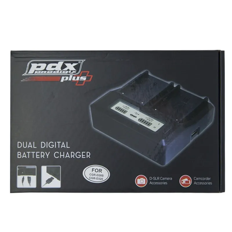 PDX Dual Charger for Panasonic - 1