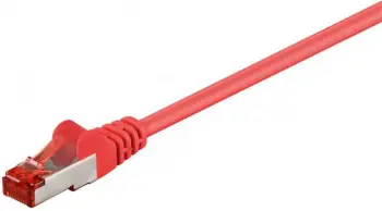 Kabllo rrjeti Goobay Patchcord, CAT6, S/FTP, 2m, red (95497)