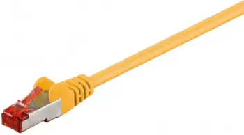 Kabllo interneti Wentronic Goobay Patchcord, CAT6, S/FTP, 3m, e verdhë