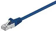 Kabllo rrjeti Goobay Patchcord CAT5e SF/UTP, 5 m, e kaltër - 1