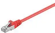 Kabllo Wentronic Patchcord CAT5e SF/UTP (68035), 5 m, e kuqe