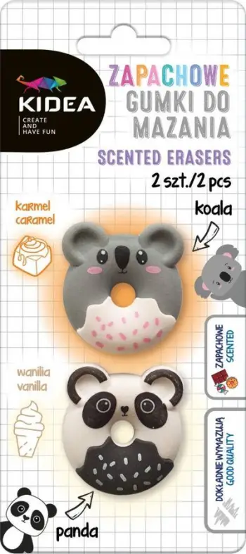 Set goma fshirëse Derform Kidea, 2 copë