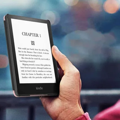 Këllëf për lexues e-book Alogy Smart, 6.8", rozë - 5