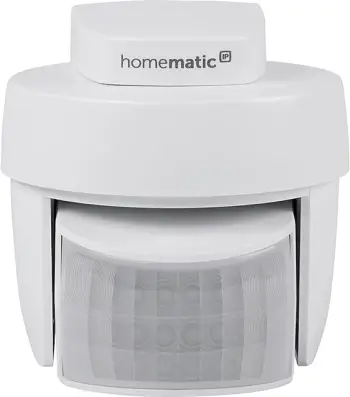 Detektor lëvizjeje i jashtëm Homematic IP HmIP-SMO-2, sensor PIR, sensor drite, i bardhë