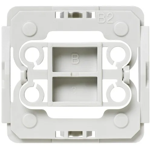 Adapter për çelësa HomeMatic Berker B2, set 20 copë, i bardhë - 1