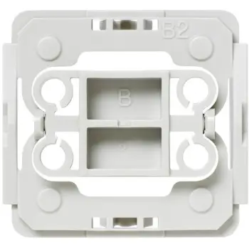 Adapter për çelësa HomeMatic Berker B2, set 20 copë, i bardhë