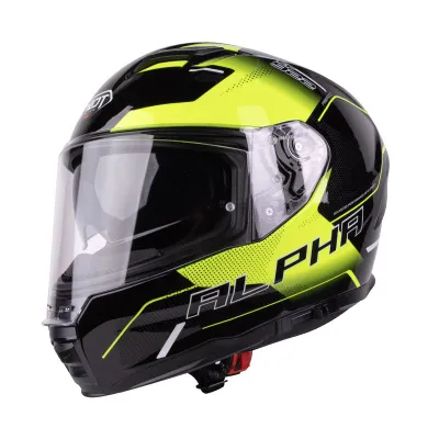 Helmete Alpha Zeze/fluo Gloss Xl - 2