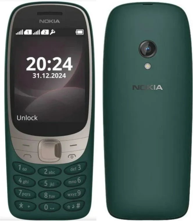 Celular Nokia 6310 2024 Dual SIM dark green - 1