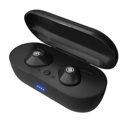 Dëgjuese Maxell MINI DUO, Wireless, të zeza - 3