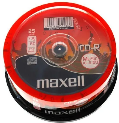 CD-R Maxell 700 MB, 25 copë - 1