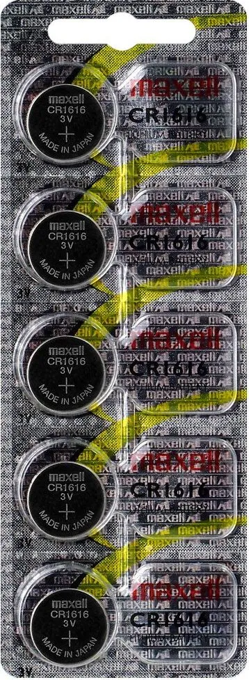 Bateri Maxell CR1616, 3V, paketë 5 copë - 1