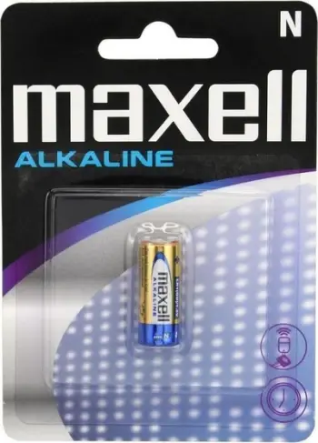Bateri Maxell ALKALINE 1,5V LR1 / N / E90 / 910A 1PK BLISTER 723031.04.CN