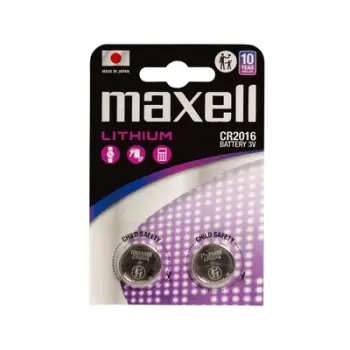 Bateri litiumi Maxell CR2016, 3V, paketë 2 copë