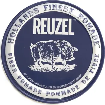 Pomadë për flokë Reuzel Hollands Finest Pomade Strong Fibrous Water-Based Pomade Navy 113g