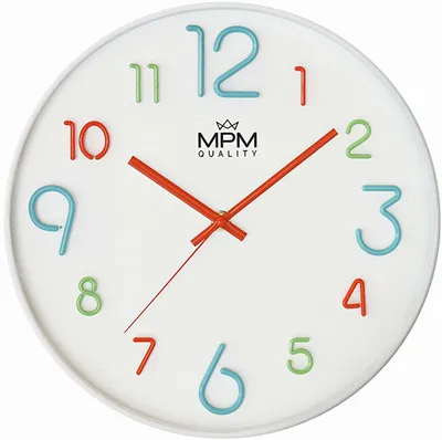 Orë muri MPM Quality Neonic hMQ015, e bardhë - 1