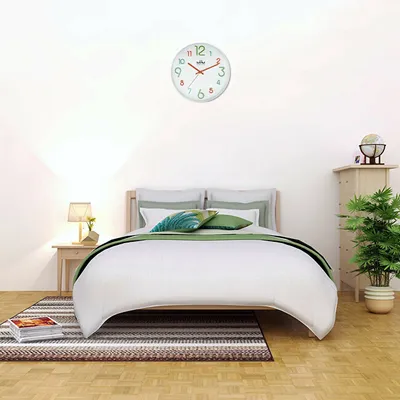 Orë muri MPM Quality Neonic hMQ015, e bardhë - 7