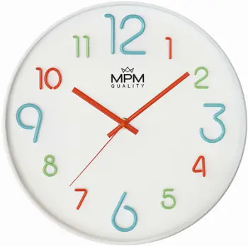Orë muri MPM Quality Neonic hMQ015, e bardhë
