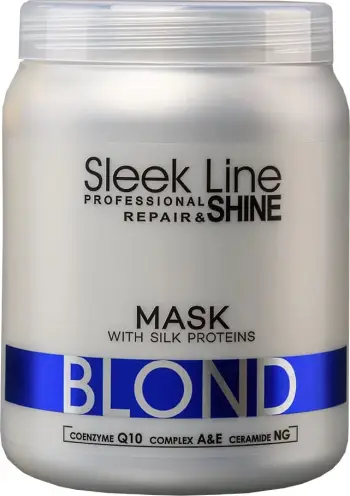 Maskë flokësh Stapiz Sleek Line Blond Mask, 1000 ml