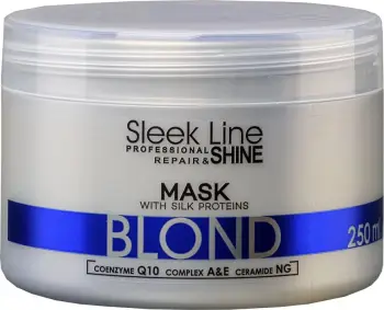 Maskë për flokë për femra Stapiz Sleek Line Blond Mask platinë 250ml