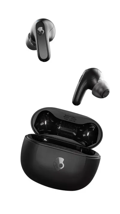 Dëgjuese Skullcandy Rail, Wireless, të zeza - 1