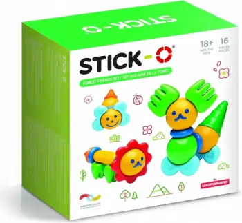 Set blloqe për fëmijë Magformers, 16 copë