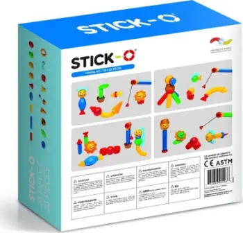 Blloqe magnetike për fëmijë Magformers Stick-O Creative set , 26 pjesë