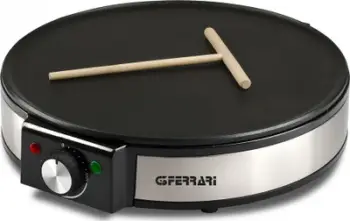 Tigan për petulla G3Ferrari G10098, 1200W, 30 cm, i zi/ i argjendë