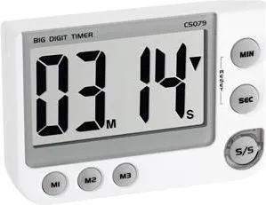 Orë me alarm TFA 38.2024, e bardhë - 2