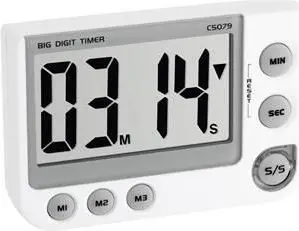 Orë me alarm TFA 38.2024, e bardhë