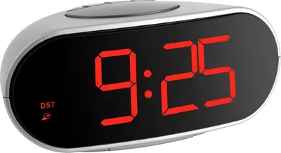 Orë me alarm TFA 60.2505, e zezë / e kuqe - 1
