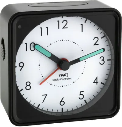 Orë me alarm TFA 60.1510.01, e zezë - 1
