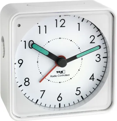 Orë me alarm TFA 60.1510.02, e bardhë - 1