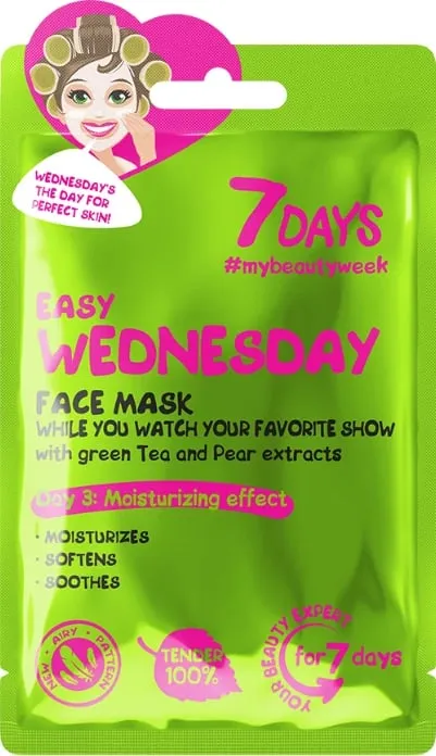 Maskë për fytyrë 7days Easy Wednesday 28gr - 1