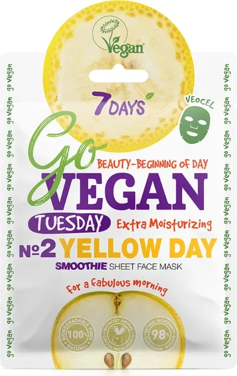 Maskë për fytyrë 7days Go Vegan Tuesday, 25 gr - 1